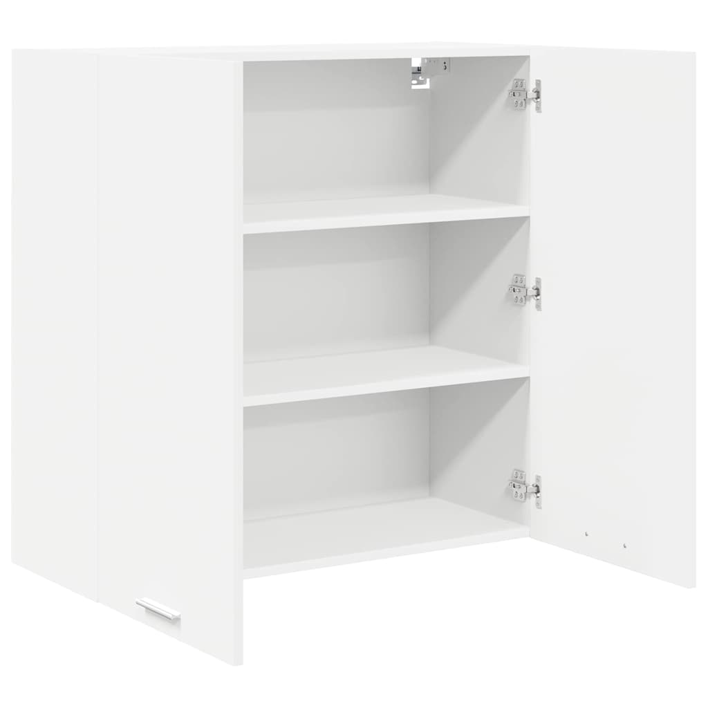 Hanging Cabinet Riga White 80 x 31 x 80 cm Engineered Wood